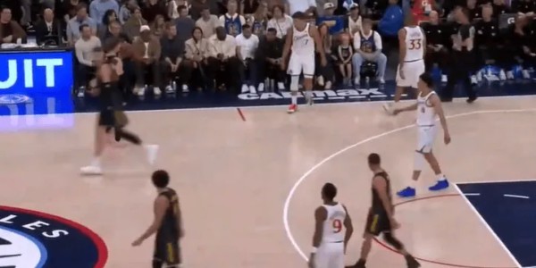 bob半岛体育官方网站-勇士门户大开助马瑟林空切上篮，随后波杰还踩线失误